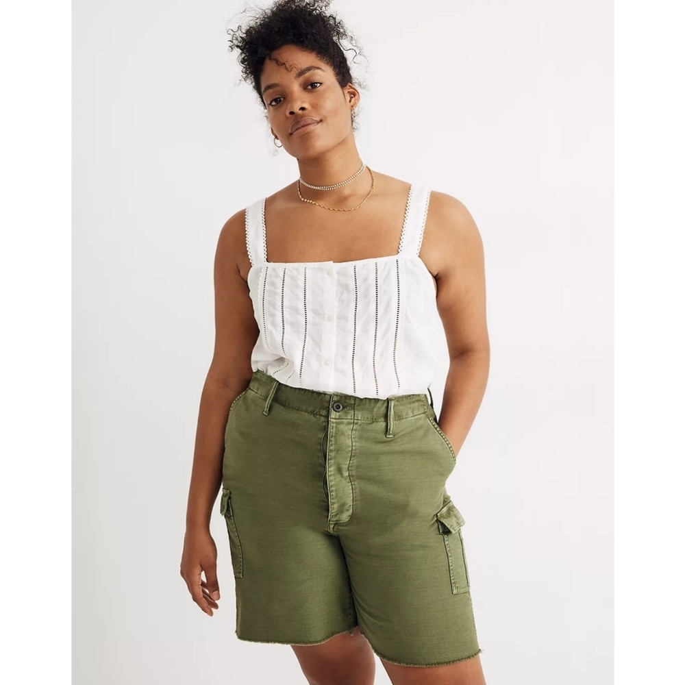 Madewell | Cutoff Cargo Shorts Size 29 Style AO222